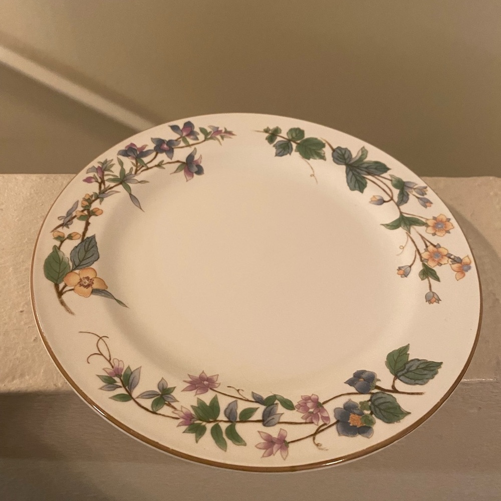 Woodhill by Citation.Floral Patterned Salad Plate.Set of 3. Excellent Condition.